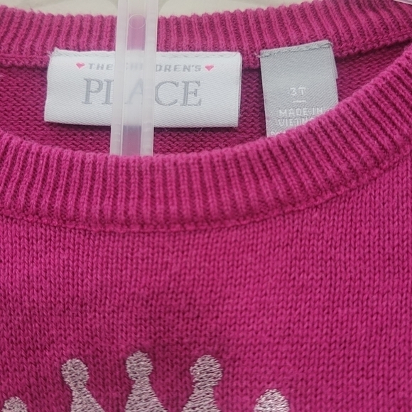 The Children’s Place sweater for  girls lilac size 3T - Picture 4 of 7
